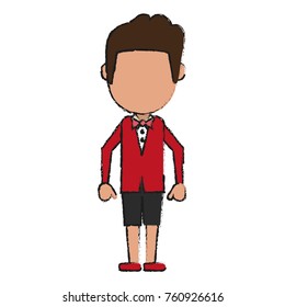 Man with elegant suit