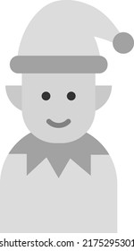 Man Elf icon vector image. Can also be used for Carnival. Suitable for mobile apps, web apps and print media.