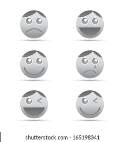 man emoticon art collection