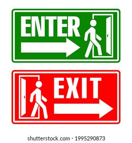 8,073 Emergency exit pictogram Images, Stock Photos & Vectors ...