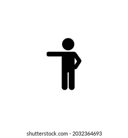 Man Exercising Icon Isolated On White Background