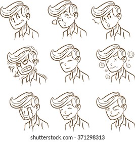 man expression