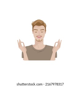 man expression positive of male