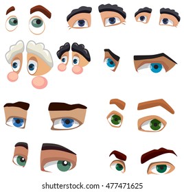 Man eyes.