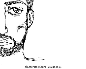 man face 