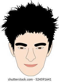 Man face