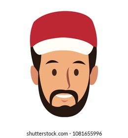 Man face cartoon