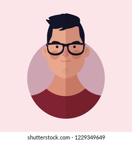 man face cartoon