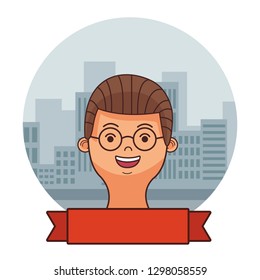 man face cartoon