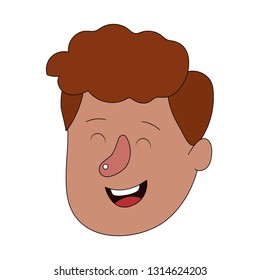 man face cartoon