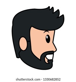 man face cartoon