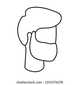 man face cartoon