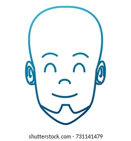 Man face cartoon