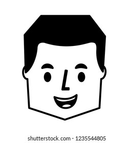 man face cartoon character image