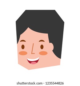 man face cartoon character image