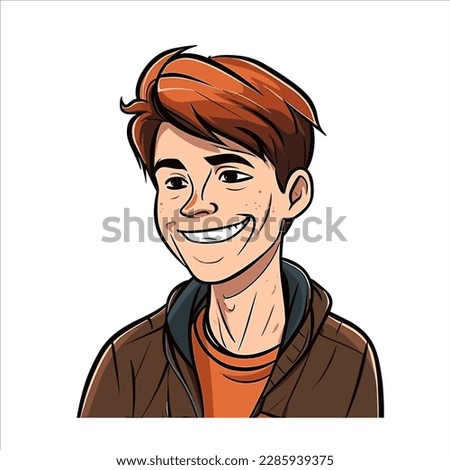 A man with a face and expression that is happy and full of joy