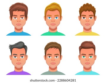 Man face vector design illustration isolated on white background