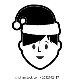 man  face  vector illustration