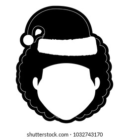 man  face  vector illustration