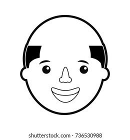 man face  vector illustration