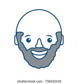 man face  vector illustration