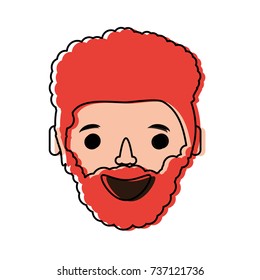 man face  vector illustration