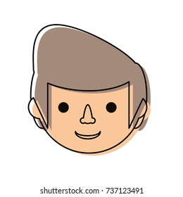man face  vector illustration
