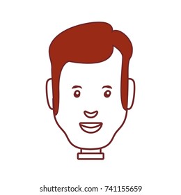 man face  vector illustration