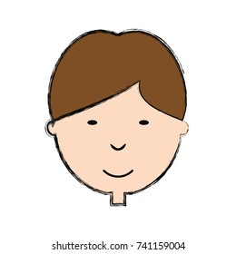 man  face  vector illustration