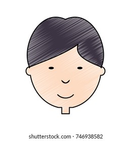 man face  vector illustration