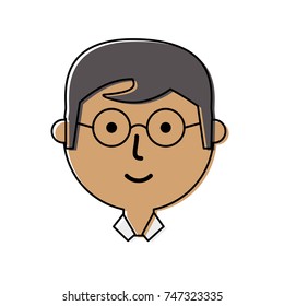 man face  vector illustration