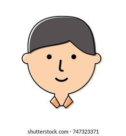 man face  vector illustration