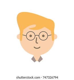man face  vector illustration