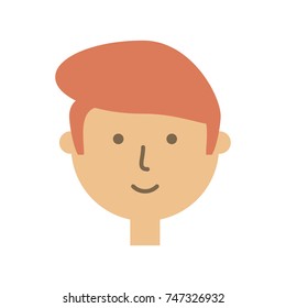 man face  vector illustration