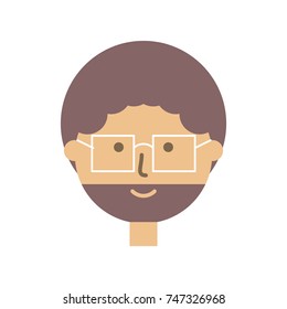 Man Face Vector Illustration Stock Vector Royalty Free Shutterstock