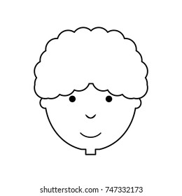 man face  vector illustration