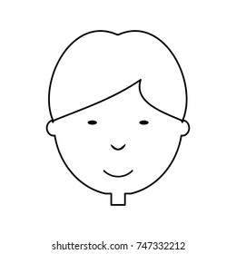 man face  vector illustration