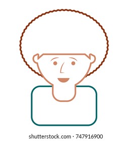 man face vector illustration