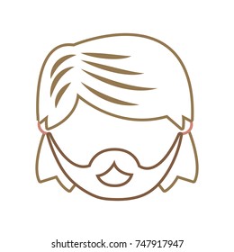 man face vector illustration