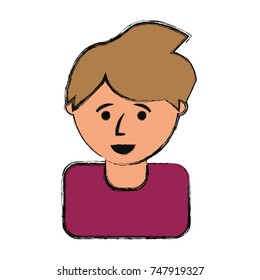 man face vector illustration