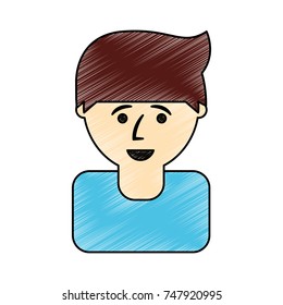 man face  vector illustration