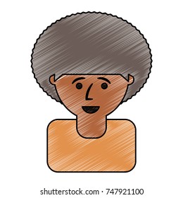 man face  vector illustration