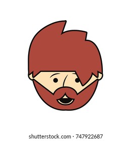 man face  vector illustration