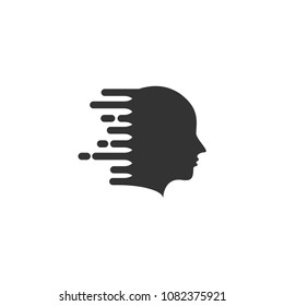 Man Face Vector Template Design Illustration