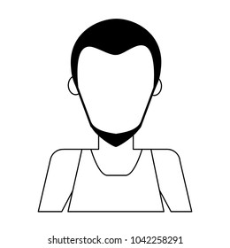 Man faceless avatar