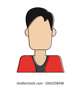 Man faceless avatar