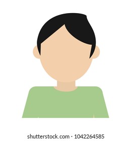 Man faceless avatar