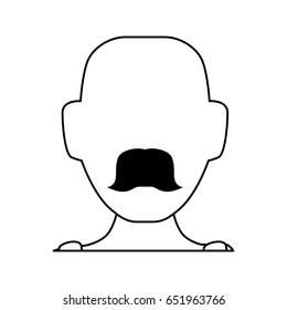 Man faceless avatar