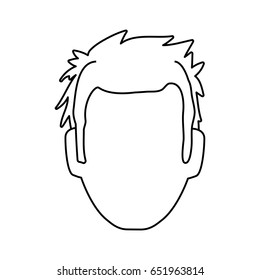 Man faceless avatar