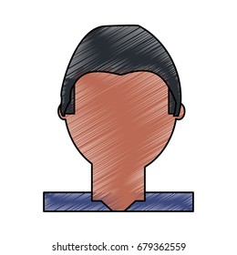 Man faceless avatar